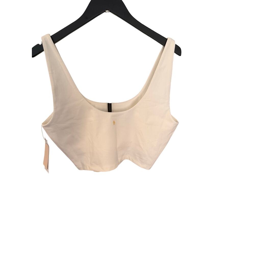 NWT Spiritual Gangster Indie Crop Tank, White, XL - Picture 4 of 6